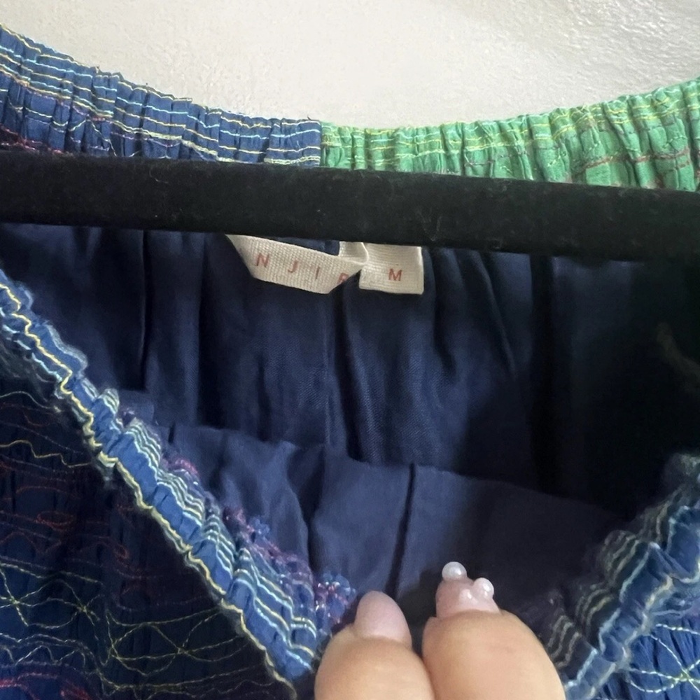 Injiri cotton Elegant Multicolor Maxi Skirt Sz M (item 25.3) - Picture 4 of 6